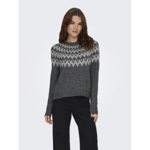 ONLFRY LS JQ GLITTER O-NECK CC 179074003 Dark
