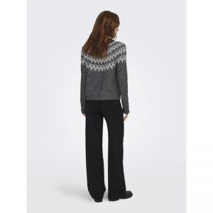 ONLFRY LS JQ GLITTER O-NECK CC 179074003 Dark