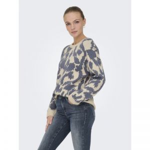 ONLGIGI LS GLITTER O-NECK KNT 180083001 Birch