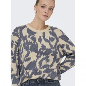 ONLGIGI LS GLITTER O-NECK KNT 180083001 Birch