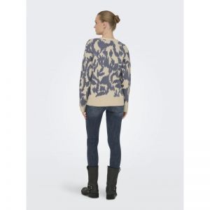 ONLGIGI LS GLITTER O-NECK KNT 180083001 Birch